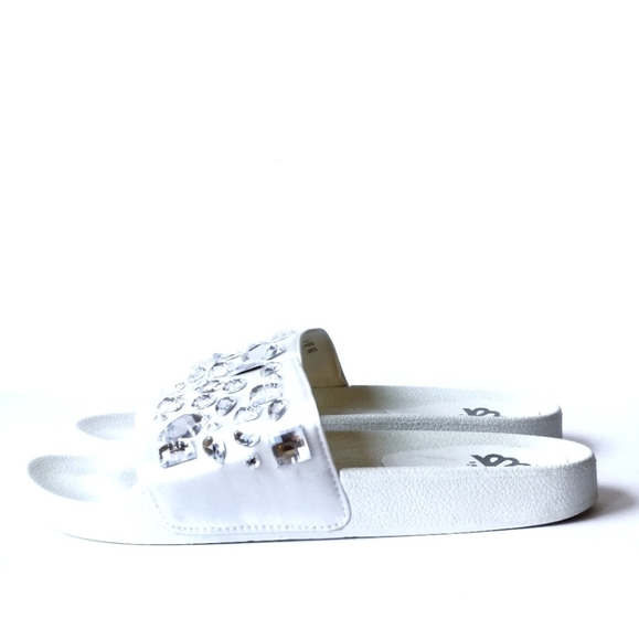 Fergalicious Shoes - Fergalicious | Melinda Embellished Slide Sandal